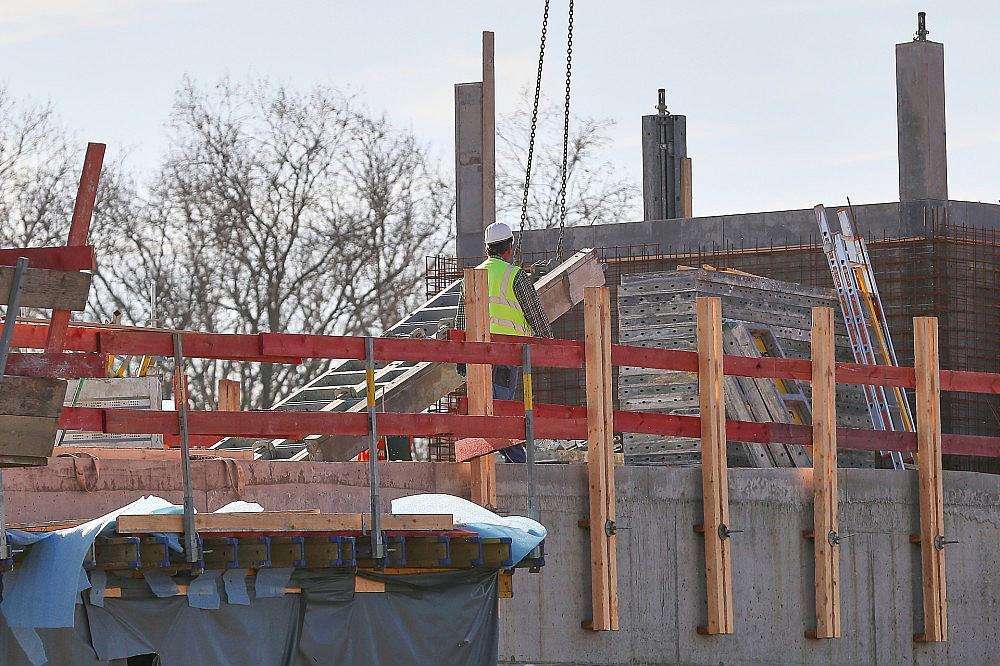Bauarbeiter auf Baustelle (Archiv) via dts Nachrichtenagentur