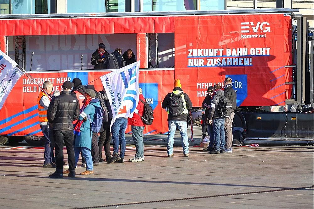 EVG-Protest (Archiv) via dts Nachrichtenagentur