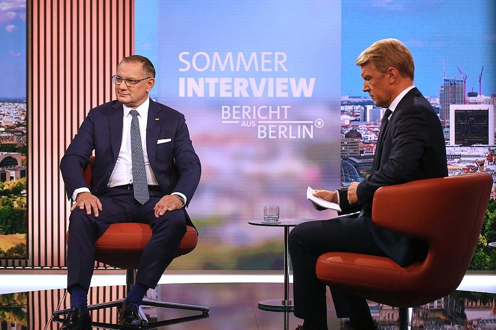 Tino Chrupalla und Markus Preiß am 23.08.2026