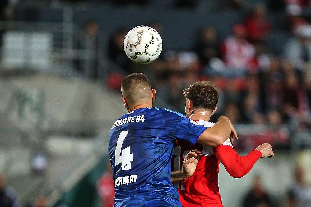 Hallescher FC - Schalke 04 am 24.08.2026 via dts Nachrichtenagentur