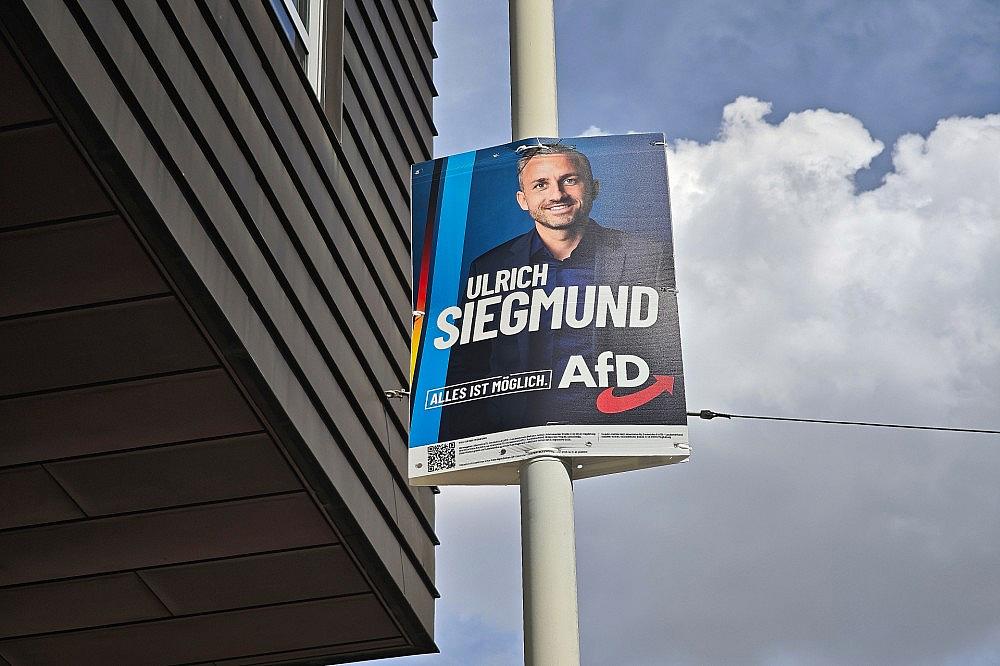 AfD-Wahlplakat mit Ulrich Siegmund (Archiv) via dts Nachrichtenagentur