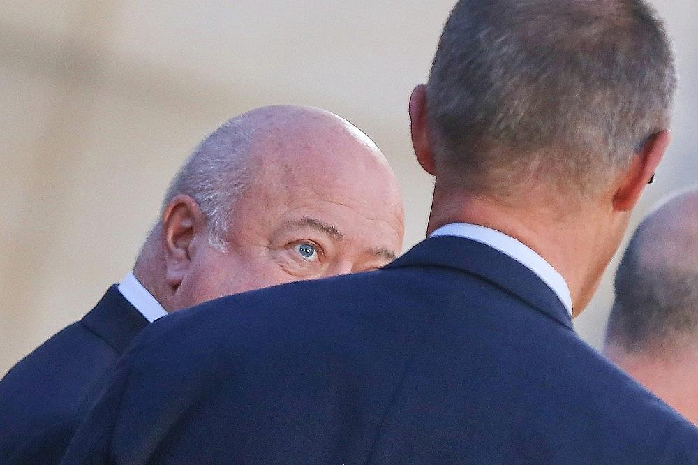 Christian Stocker und Friedrich Merz (Archiv) via dts Nachrichtenagentur
