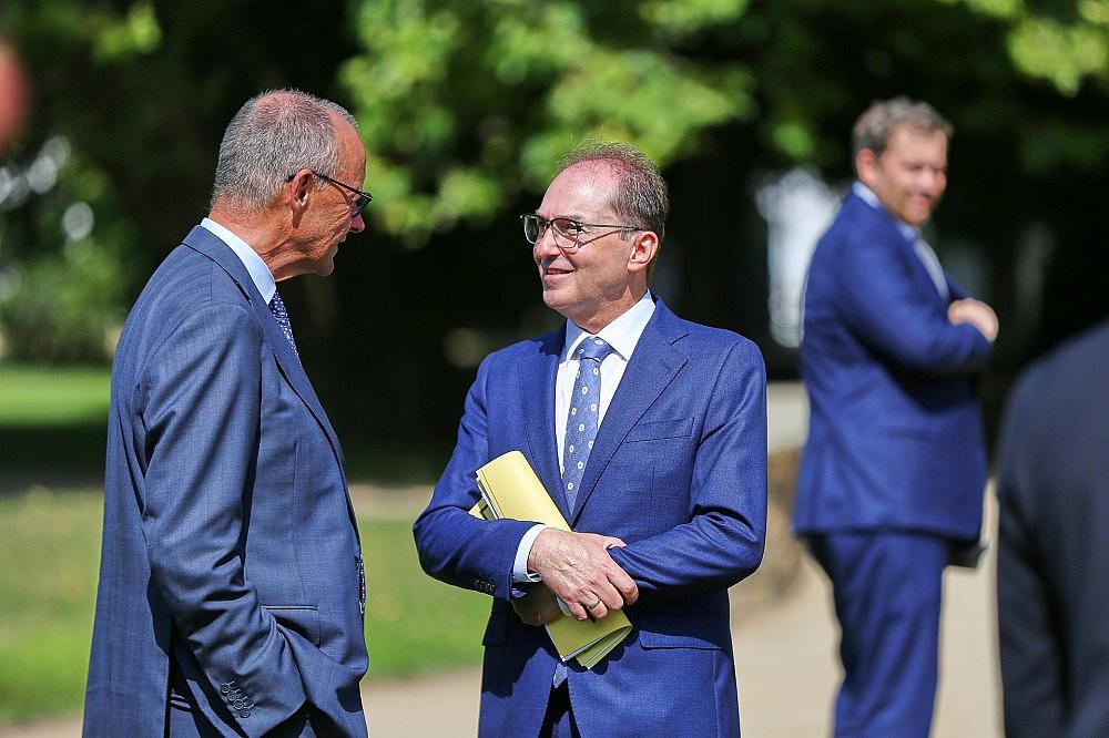 Friedrich Merz, Alexander Dobrindt, Lars Klingbeil (Archiv) via dts Nachrichtenagentur