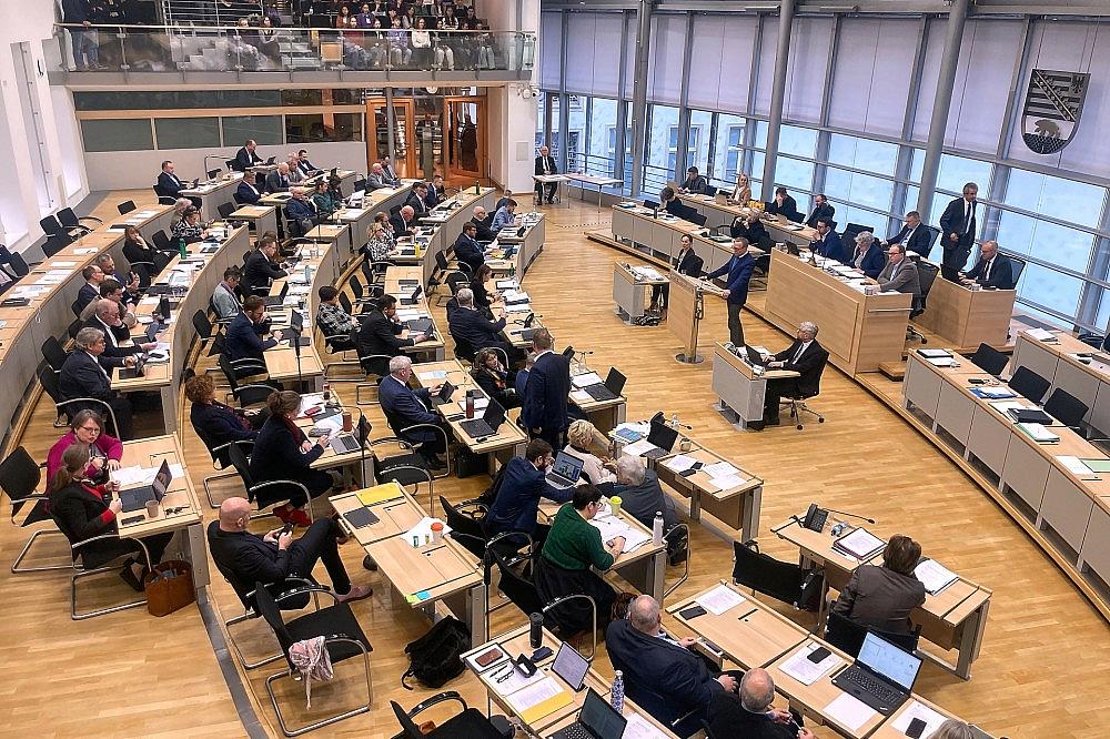 Sitzung des Landtags von Sachsen-Anhalt (Archiv) via dts Nachrichtenagentur