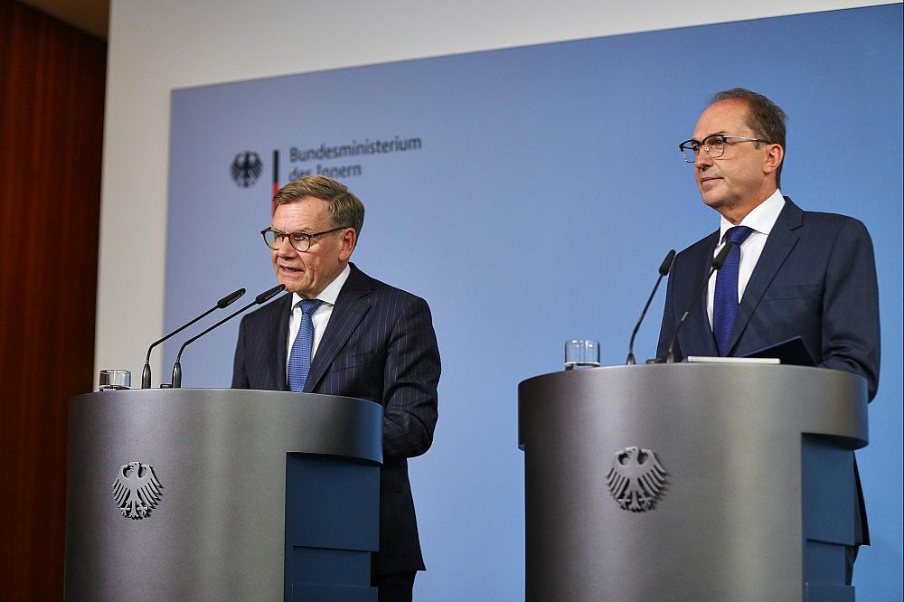 Johann Wadephul und Alexander Dobrindt am 01.09.2026 via dts Nachrichtenagentur