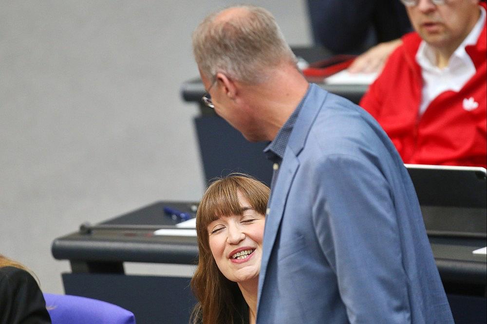 Heidi Reichinnek und Matthias Miersch (Archiv)