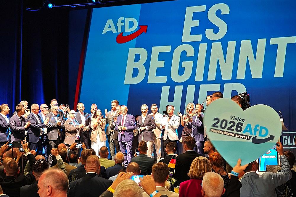 AfD-Wahlparty am 06.09.2026 via dts Nachrichtenagentur