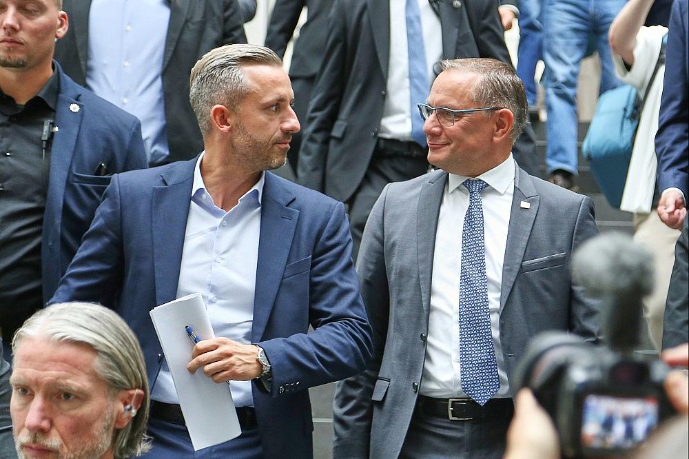 Ulrich Siegmund und Tino Chrupalla am 07.09.2026