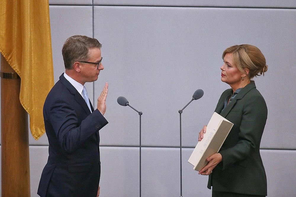 Carsten Linnemann bei der Eidesleistung am 08.09.2026 via dts Nachrichtenagentur