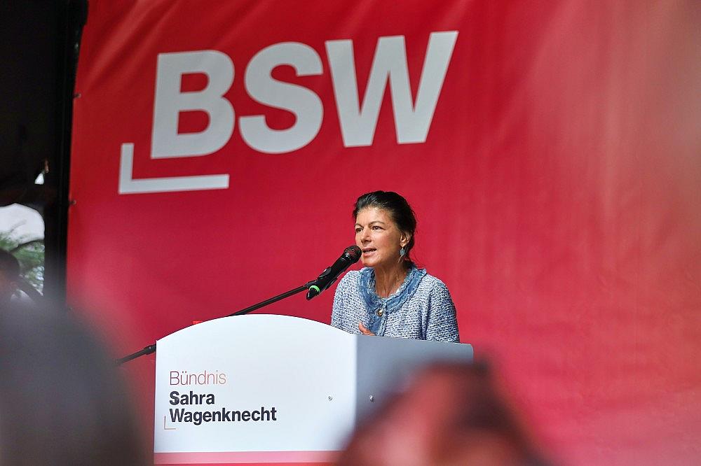 Sahra Wagenknecht am 03.09.2026