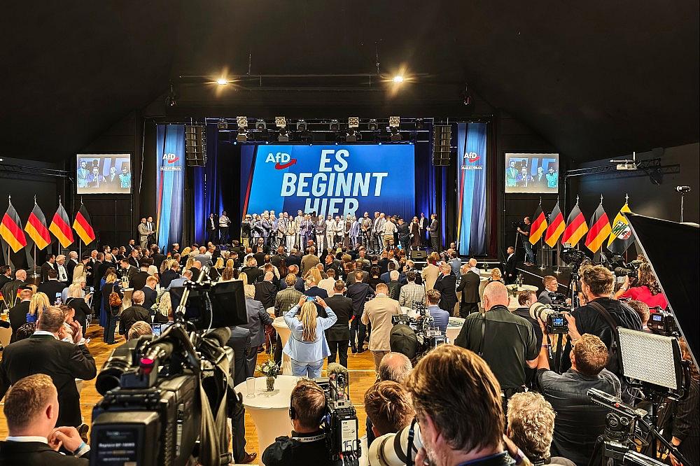 AfD-Wahlparty am 06.09.2026 via dts Nachrichtenagentur