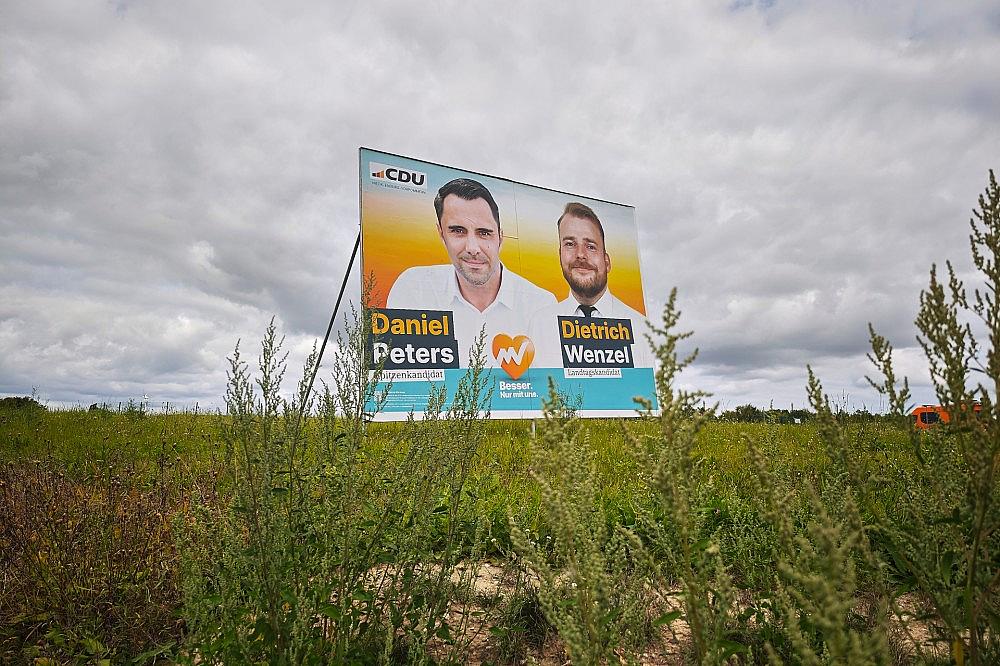 CDU-Wahlplakat für die Landtagswahl 2026 in Mecklenburg-Vorpommern (Archiv)