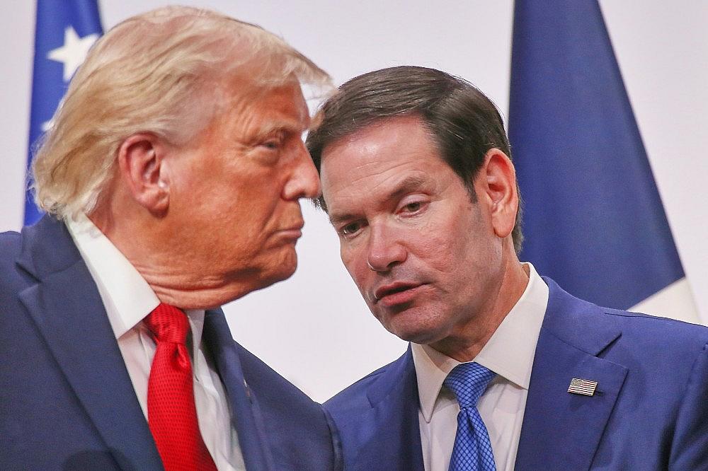 Donald Trump und Marco Rubio (Archiv)