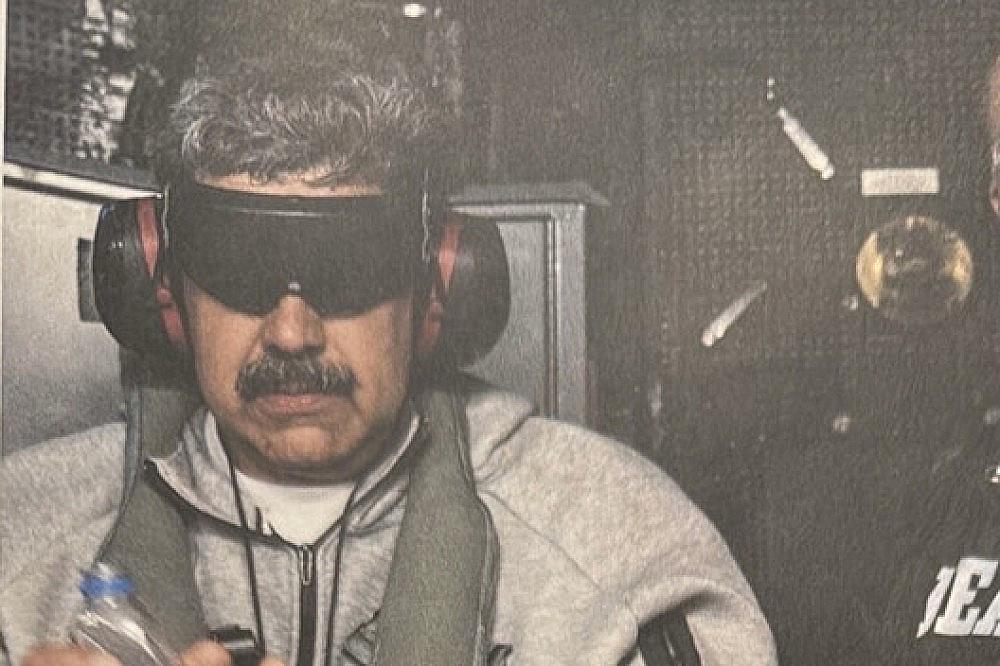 Von US-Präsident Donald Trump veröffentlichtes Foto von Maduro nach Festnahme (Archiv) via dts Nachrichtenagentur