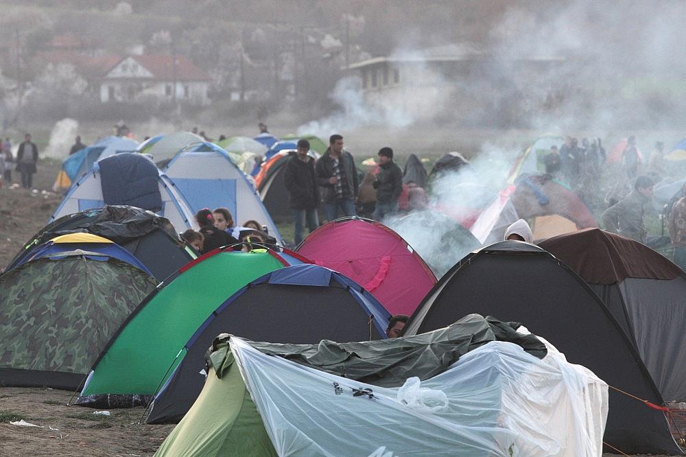 Flüchtlingslager Idomeni (Archiv) via dts Nachrichtenagentur