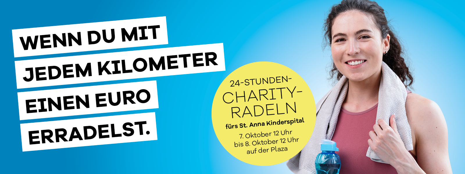 24h-Charity-Radeln in MILLENNIUM City