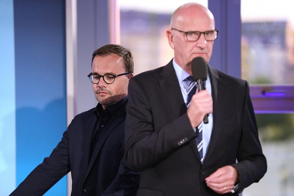 Jan Redmann und Dietmar Woidke (Archiv)