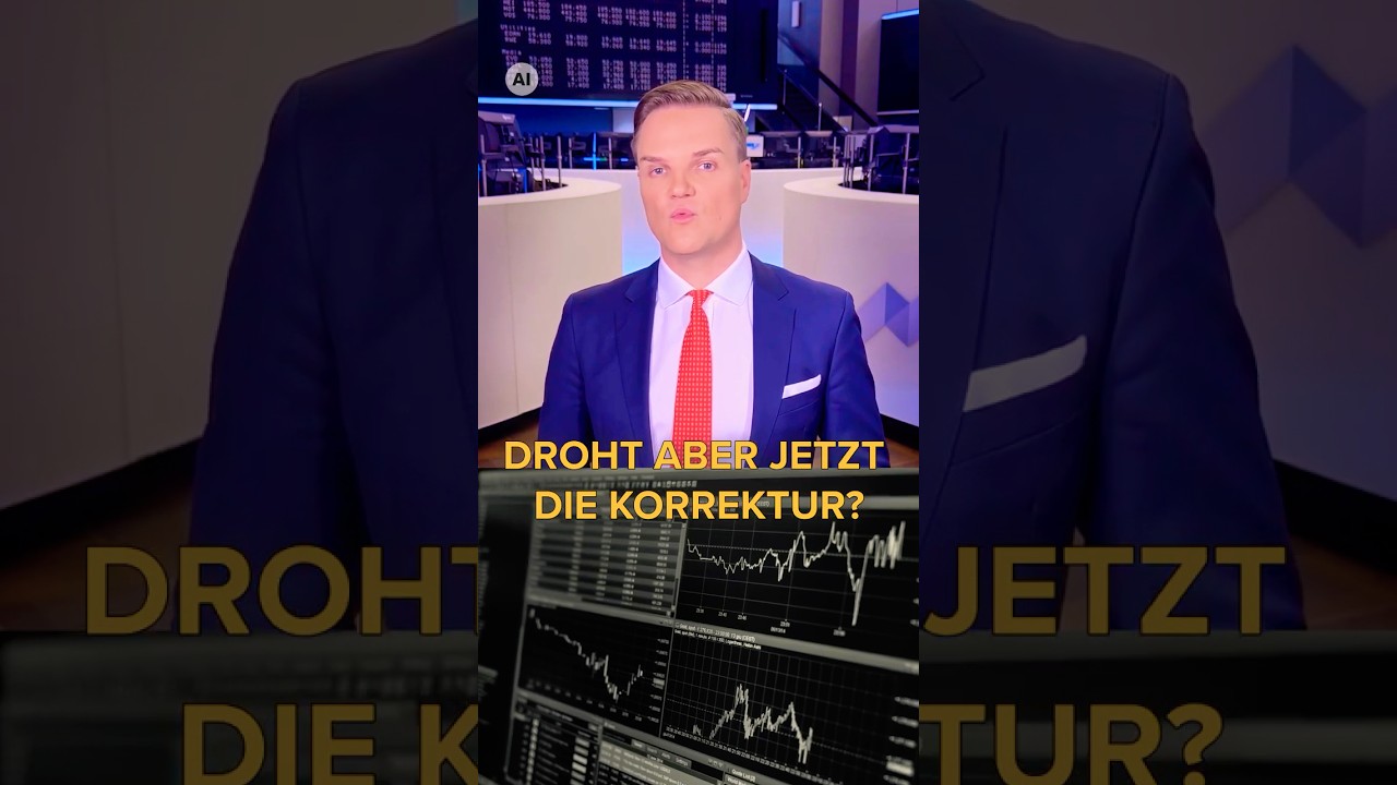 Aktienquote: Droht jetzt die Korrektur an der Börse?