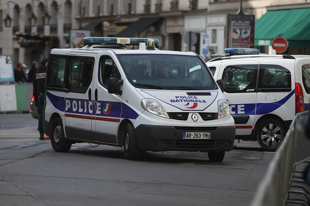 Französisches Polizeiauto (Archiv)