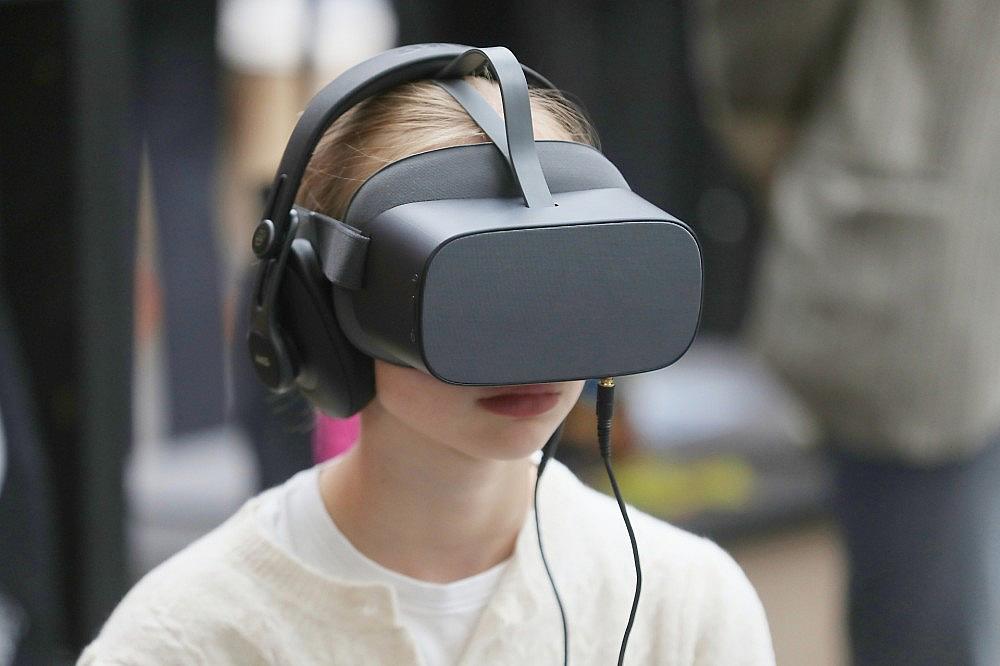 VR-Brille im Einsatz (Archiv) via dts Nachrichtenagentur