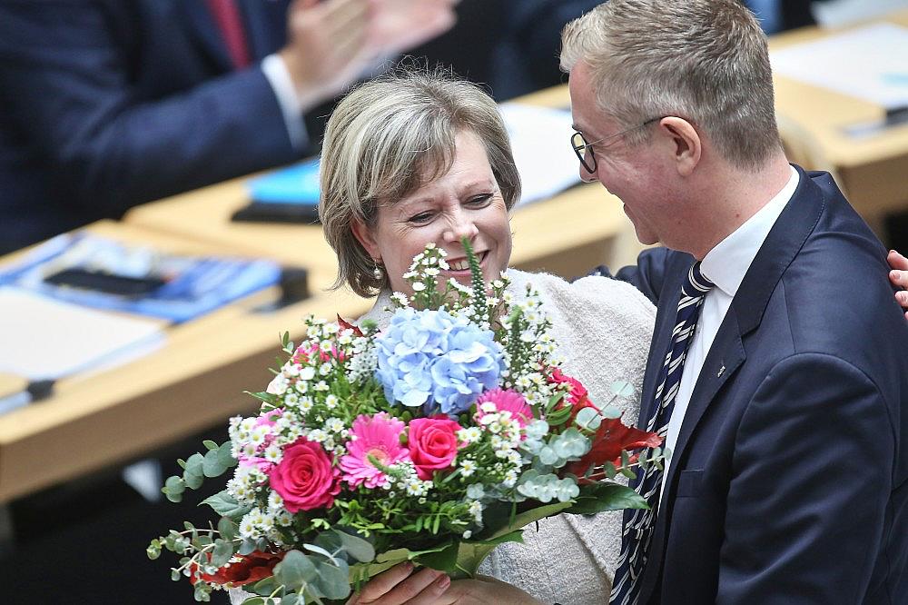 Cornelia Seibeld und Stefan Evers am 29.10.2026