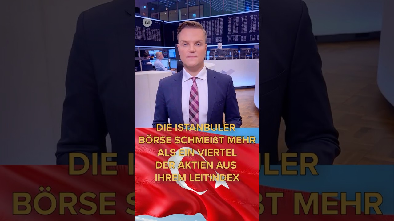 Die Türkische Börse schmeißt viele Aktien aus ihrem Leitindex