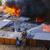Feuer in Migrantensiedlung in Chile - Foto: Ignacio Munoz/AP/dpa