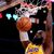 Los Angeles Lakers-Forward LeBron James (l) spricht während der zweiten Halbzeit mit seinem Agenten Rich Paul. - Foto: Mark J. Terrill/AP/dpa