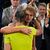 Große Geste: Sieger Nadel tröstete den niedergeschlagenen Olympiasieger. - Foto: Michel Euler/AP/dpa