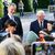 Bundespräsident Frank-Walter Steinmeier (r) mit König Felipe VI. und Königin Letizia von Spanien vor dem Schloss Bellevue. - Foto: Bernd von Jutrczenka/dpa