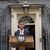 Großbritanniens neuer Premierminister Rishi Sunak bei seiner Ansprache vor der 10 Downing Street. - Foto: Stefan Rousseau/PA Wire/dpa