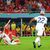 Gareth Bale (M) von Wales wird von US-Spieler Walker Zimmerman (l) im Strafraum gefoult und bekommt einen Elfmeter zugesprochen. - Foto: Tom Weller/dpa