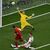 Der Spanier Alvaro Morata traf zum 1:0. - Foto: Robert Michael/dpa