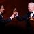 Joe Biden und Emmanuel Macron stoßen miteinander an. - Foto: Andrew Harnik/AP/dpa