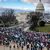 Es ist das erste Mal, dass der «March for Life» stattfindet, nachdem das Oberste Gericht der USA das Recht auf Abtreibung im vergangenen Jahr gekippt hat. - Foto: J. Scott Applewhite/AP/dpa
