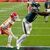 Philadelphia Eagles Wide Receiver A.J. Brown (11) fängt einen Touchdown gegen Kansas City Chiefs Cornerback Trent McDuffie (21). - Foto: Seth Wenig/AP/dpa