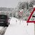 Auch in der Eifel in der Nähe des Nürburgrings waren die Straßen verschneit. - Foto: Thomas Frey/dpa