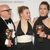 Regisseur Dominic Savage und die Schauspielerinnen Mia Threapleton und ihre Mutter Kate Winslet bei der Verleihung der Bafta Television Awards. - Foto: Jeff Moore/PA Wire/dpa