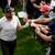 Michael Block wird von den Golf-Fans gefeiert. - Foto: Seth Wenig/AP