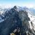 Blick auf einen Teil des Fluchthorns, nachdem sich Gesteinsmassen gelöst haben und bergab gerutscht sind. Bei dem massiven Bergsturz im Bundesland Tirol ist ein Alpengipfel samt Gipfelkreuz verschwunden. - Foto: ---/Land Tirol/dpa