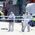 Beamte der Spurensicherung in Nottingham. Im Zentrum der englischen Stadt sind drei Menschen getötet worden. - Foto: Zac Goodwin/PA Wire/dpa