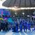 Avatar-Darsteller bieten eine Showeinlage im Olympiastadion. - Foto: Christoph Soeder/dpa