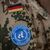 Das Schulterabzeichen der Minusma-Friedensmission an der Uniform eines Bundeswehr-Soldaten im Camp Castor in Gao (Archivbild). - Foto: Michael Kappeler/dpa