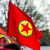 Pkk-Flagge auf einer Demonstration (Symbolbild). Der Verurteilte soll versucht haben, Geld für die PKK zu beschaffen. - Foto: picture alliance / dpa