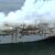 Luftaufnahme der niederländischen Küstenwache: Das Feuer auf dem Autofrachter «Fremantle Highway» schwächt sich langsam ab. - Foto: Coast Guard Netherlands/dpa