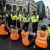 Protestaktion: Aktivisten der Gruppe «Just Stop Oil» blockieren im Herbst 2022 eine Straße in London und fordern, zukünftige Gas- und Ölprojekte zu stoppen. - Foto: Kirsty Wigglesworth/AP/dpa