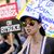 US-Komikerin Sarah Silverman streikt vor den Netflix-Studios in Los Angeles. - Foto: Chris Pizzello/Invision/AP/dpa