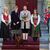 Kronprinzessin Mette-Marit (l-r), Prinz Sverre Magnus, Kronprinz Haakon und Prinzessin Ingrid Alexandra am norwegischen Nationalfeiertag. - Foto: Lise Åserud/NTB/dpa