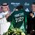 Roberto Mancini (r) und Yasser Al Misehal, der Präsident des saudi-arabischen Fußballverbandes, bei der Vorstellung des neuen Nationaltrainers. - Foto: Uncredited/AP/dpa