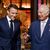 Emmanuel Macron (l), Präsident von Frankreich, und König Charles III. von Großbritannien scheinen sich zu amüsieren. - Foto: Ludovic Marin/POOL AFP/AP/dpa